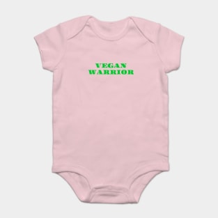 Vegan Warrior Baby Bodysuit